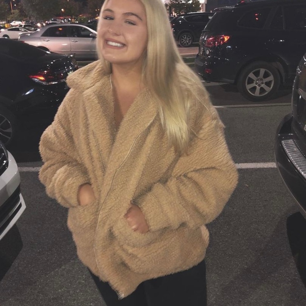 I AM GIA teddy coat🤍